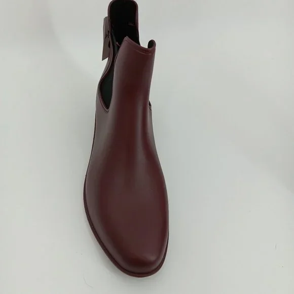 A NEW DAY BURGUNDY CHELSEA WATERPROOF BOOTS SIZE 7 - Picture 12 of 13